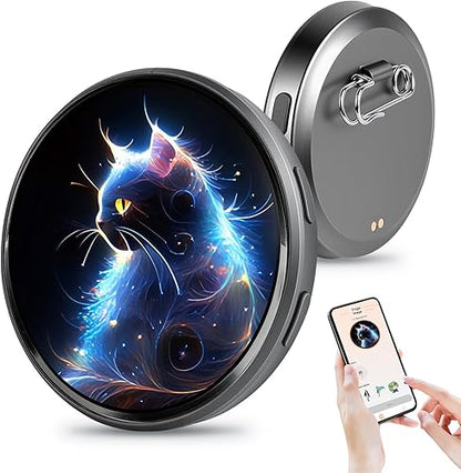 LivePin™ Pin Digital para Mascotas – Lleva la Foto de tu Perro, Gato o Ser Querido Siempre Contigo