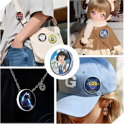 LivePin™ Pin Digital para Mascotas – Lleva la Foto de tu Perro, Gato o Ser Querido Siempre Contigo