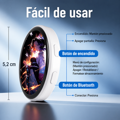 LivePin™ Pin Digital para Mascotas – Lleva la Foto de tu Perro, Gato o Ser Querido Siempre Contigo